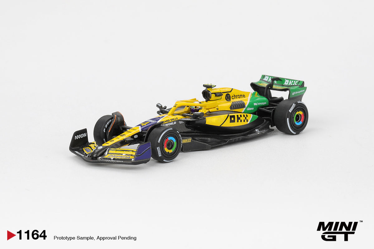 Mini GT 1/64 McLaren MCL38 #4 Lando Norris 2024 F1 Monaco GP MGT01164-L Diecast Scale Model