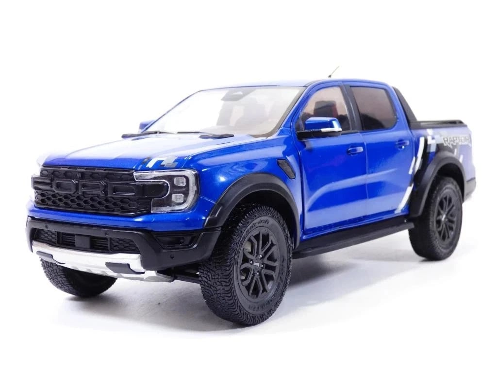 Solido 1/18 2024 Ford Ranger Raptor Blue Lightning BNY11805042601 Diecast Scale Model