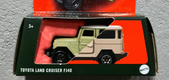 MatchBox Toyota Land Cruiser FJ40 Beige BNYMBX10232501