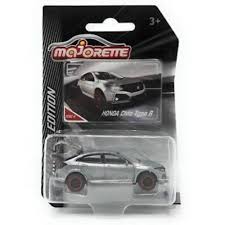 Majorette 1/64 Honda Civic Type R Silver Limited Edition Series 5 BNYMAJ26040601 Diecast Model Car