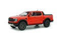 Solido 1/18 2024 Ford Ranger Raptor Orange BNY11805042602 Diecast Scale Model