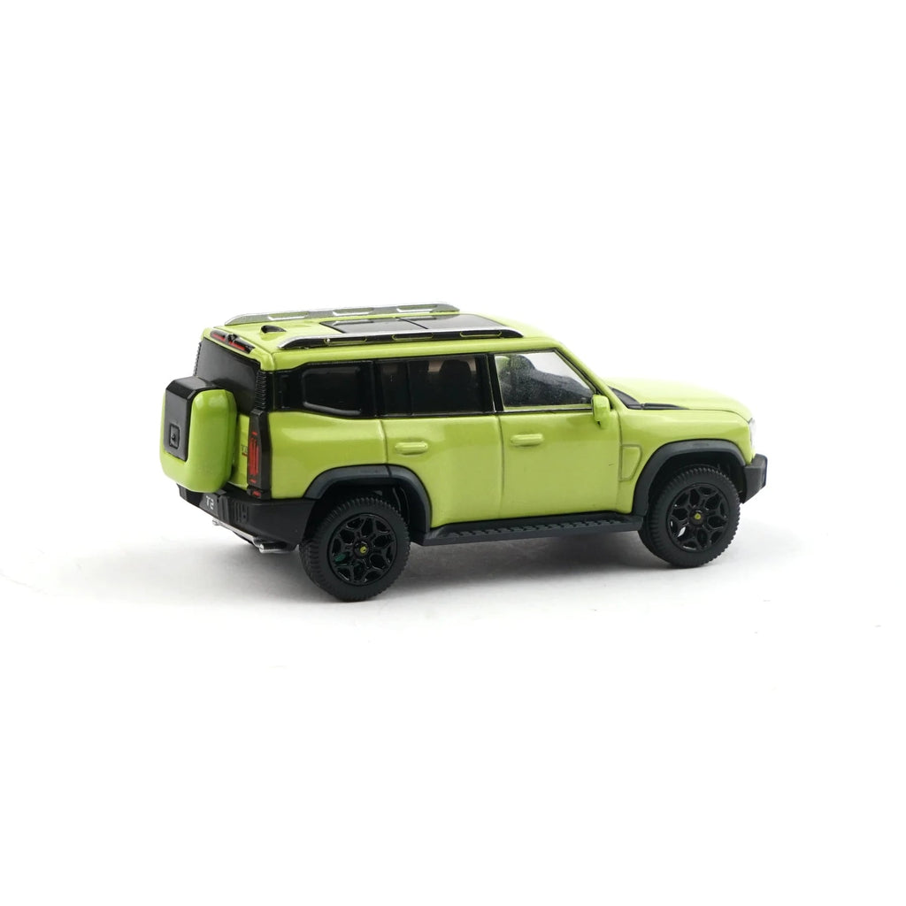Xcartoys 1/64 Jetour T2 SUV Kinetic Yellow  T17-04 Diecast Scale Model