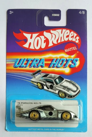 Hot Wheels 1/64 78 Porsche 935-78 Ultra Hots Gray BNYHW11122536 Diecast Scale Model