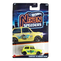 Hot Wheels 1/64 Custom Honda N600 Neon Speeders Yellow Green BNYHW11122533 Diecast Scale Model