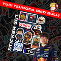 Sticker F1 Yuki Tsunoda BNYSTK12042501
