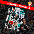 Sticker F1 George Russell BNYSTK12042503