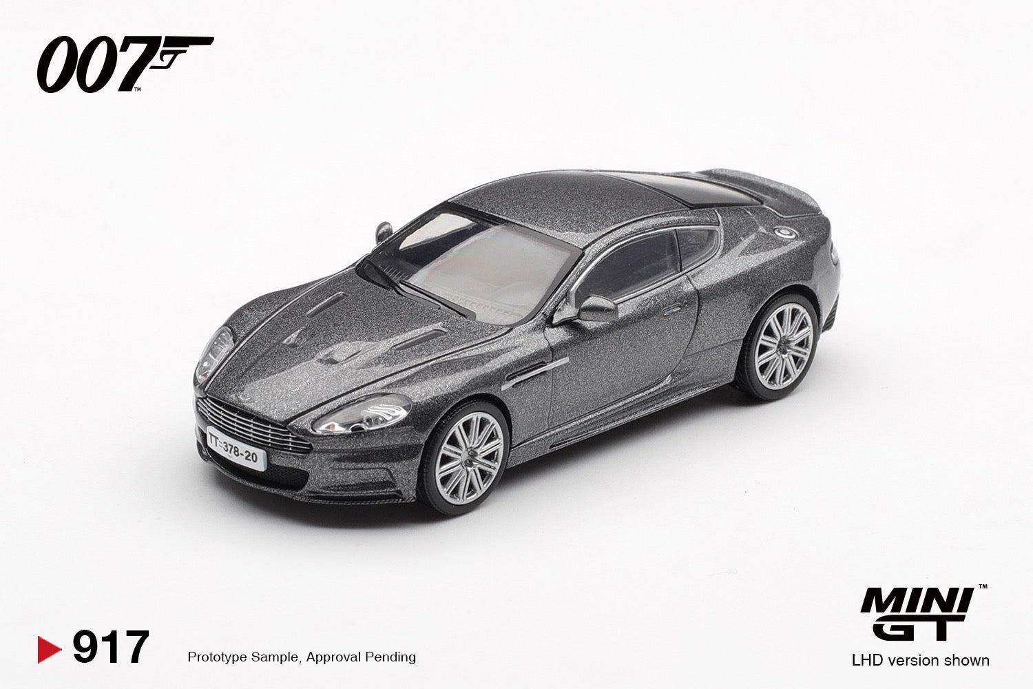[PRE ORDER] Mini GT 1/64  "Aston Martin DBS  "Casino Royale" / English Blister MGT00917-007E Diecast Scale Model
