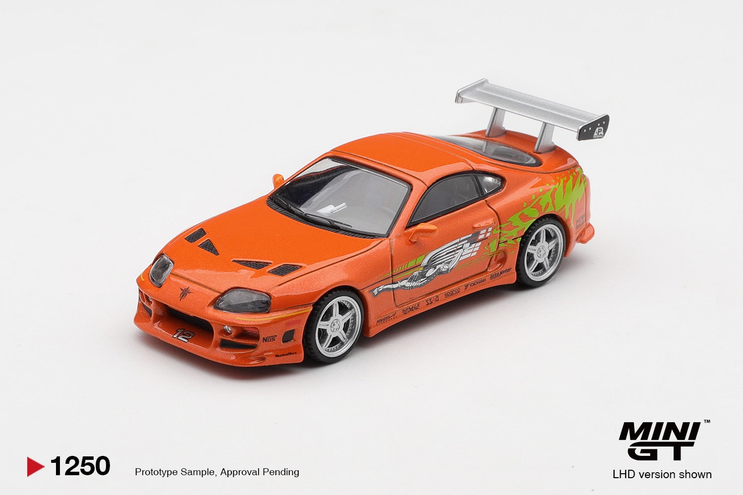[PRE ORDER] Mini GT 1/64 Toyota Supra BOMEX " The Fast and the Furious" Brian O'Conner / Blister Packaging MGT01250-BL Diecast Scale Model
