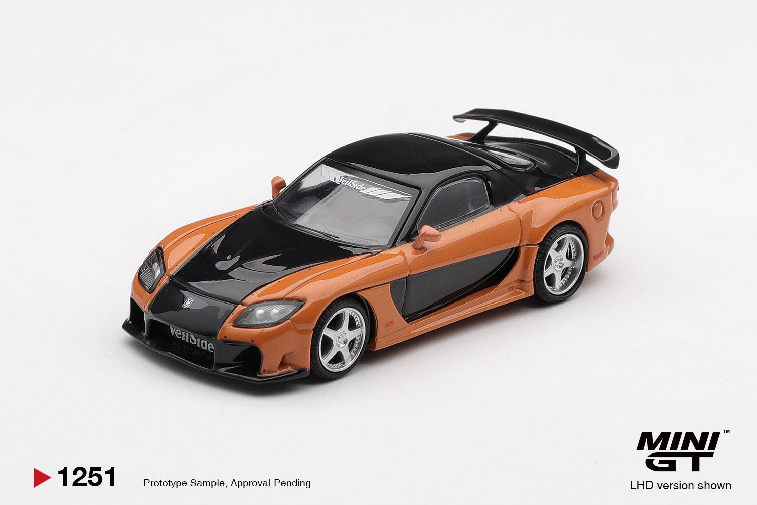 [PRE ORDER] Mini GT 1/64 "Mazda RX-7 VeilSide Fortune""The Fast and the Furious: Tokyo Drift"" Han Seoul-Oh / Blister Packaging MGT01251-BL  Diecast Scale Model