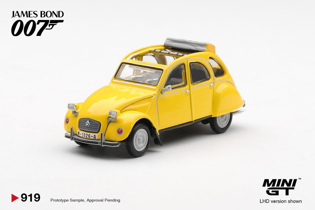 [PRE ORDER] Mini GT 1/64 "Citroën 2CV "For Your Eyes Only" / English Blister Packaging" MGT00919-007E Diecast Scale Model Car