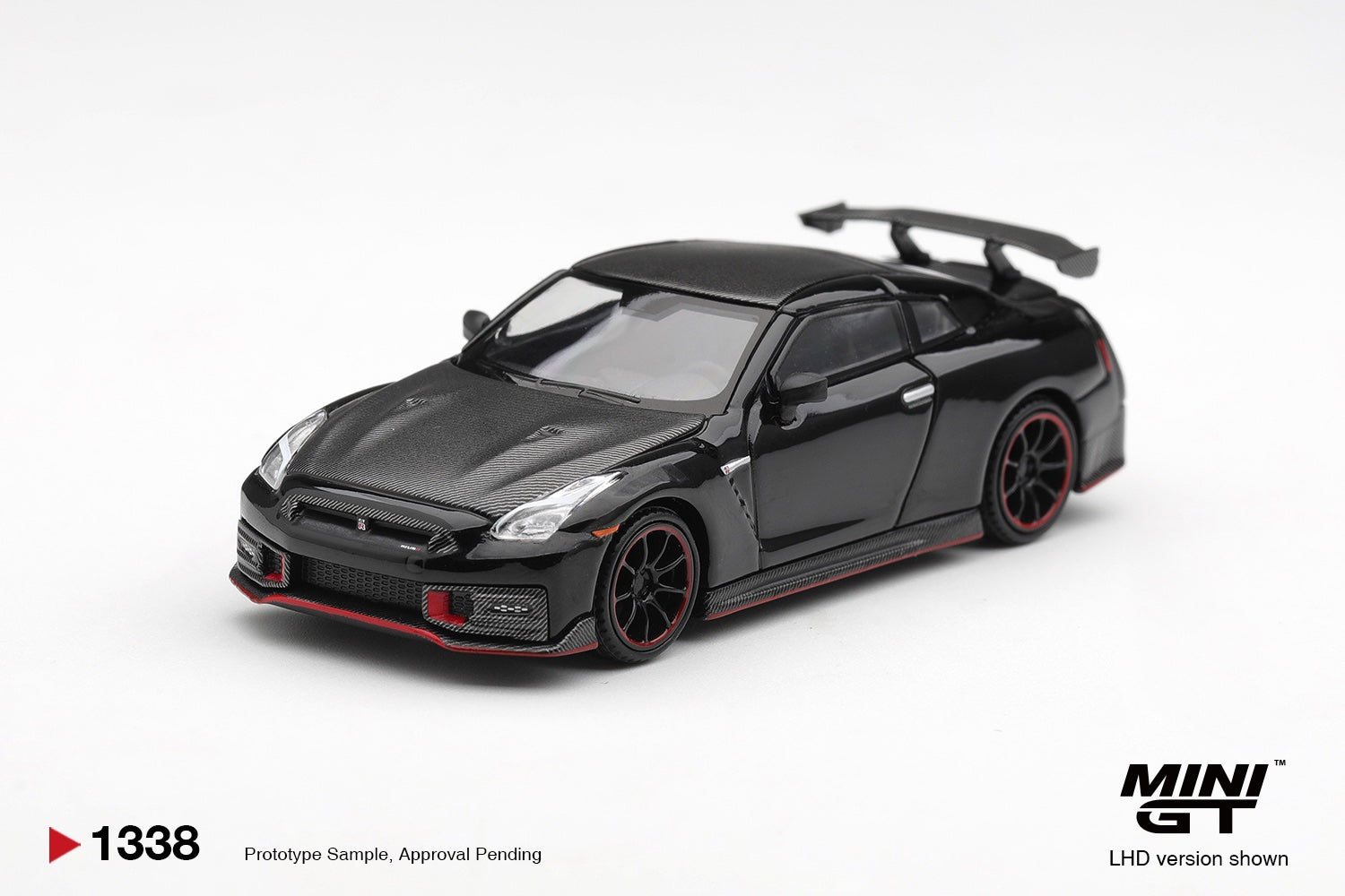 [PRE ORDER] Mini GT 1/64 Nissan GT-R Nismo 2024 Black MGT01338-L Diecast Scale Model