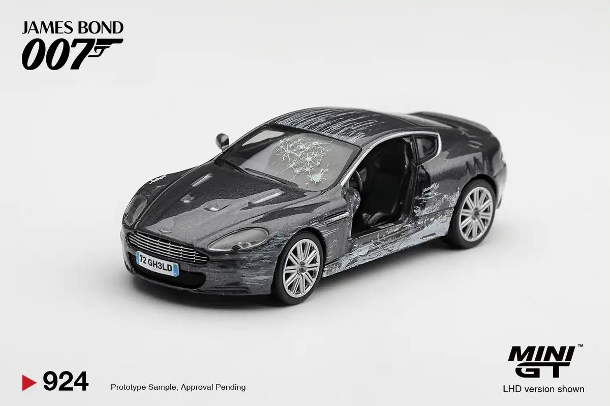 [PRE ORDER] Mini GT 1/64 Aston Martin DBS "Quantum of Solace" / English Blister Packaging MGT00924-007E Diecast Scale Model